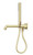 Opal Progressive Shower System With Spout 230mm Brushed Gold