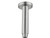 Round Ceiling Arm 100mm Length Brushed Nickel
