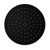 250mm Round Stainless Steel Shower Head 4 Star Rating Matte Black