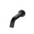 BASIS Wall Basin/Bath Outlet 180mm Black Lead Free