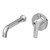 BASIS Wall Basin/Bath Mixer 220mm R4 Chrome Lead Free