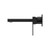 Celia Wall Basin Mixer Matte Black