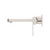 Celia Wall Basin Mixer Brushed Nickel