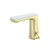 Claudia Sensor Mixer White Top Display Brushed Gold