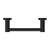 Mecca Hand Towel Rail Matte Black