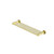 Mecca Shower Shelf Brushed Gold