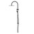 Mecca Twin Shower With Air Shower II Matte Black