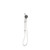 Opal Shower Rail With Air Shower II Brushed Nickel