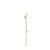 Opal Shower Rail With Air Shower II Brushed Gold