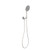 Opal Shower On Bracket With Air Shower II Brushed Nickel