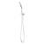 Opal Shower On Bracket With Air Shower II Brushed Nickel