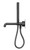 Opal Progressive Shower System Spout 250mm Graphite
