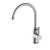 York Kitchen Mixer Gooseneck Spout Chrome With Metal Lever