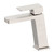 Celia Basin Mixer With Angle Spout Brushed Nickel