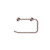 Mecca New Toilet Roll Holder Brushed Bronze