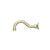 York Basin/Bath Spout Only Aged Brass