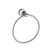York Towel Ring Chrome