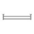 Classic Double Towel Rail 600mm Chrome
