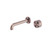 Kara Progressive Wall Basin/Bath Set 230mm Brushed Bronze