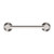 Mecca Hand Towel Rail Brushed Nickel