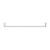 Mecca Single Towel Rail 800mm Brushed Nickel