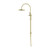 Opal Twin Shower Brushed Gold