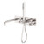 Kara Progressive Shower System With Spout 230mm Brushed Nickel