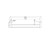 Mecca Double Towel Rail 800mm Brushed Nickel