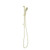 Opal Shower Rail Brushed Gold