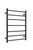 Nero Towel Ladder Matte Black