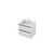 Vanity 700 2 Drawer Wall Centre Basin Gloss/Woodgrain/Colour (F2 Finish)