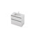 Vanity 900 2 Drawer Floor Centre Basin White Velvet (F1 Finish)