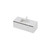 Vanity 1200 1 Door 1 Drawer (Left Hand Drawers) Wall Centre Basin White Velvet (F1 Finish)
