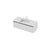 Vanity 1200 1 Door 1 Drawer (Right Hand Drawers) Wall Centre Basin White Velvet (F1 Finish)