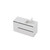 Vanity 1200 1 Door 2 Drawer (Right Hand Drawers) Wall Right Basin Gloss/Woodgrain/Colour (F2 Finish)