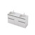 Vanity 1500 1 Door 4 Drawer Floor Double Basin Gloss/Woodgrain/Colour (F2 Finish)