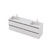 Vanity 1800 4 Drawer Wall Double Basin White Velvet (F1 Finish)