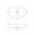 Oasis Vessel Basin 550 Oval Sandstone