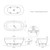Oasis Freestanding Bath 1650 Chalk White