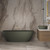 Oasis Freestanding Bath 1800 Chalk White