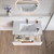 Vanity 900 1 Drawer Wall Rubik Centre Basin Durashell Colour (F3 Finish)