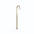 Luna Bath Filler Free Standing Spout Brushed Gold