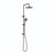 Linea Rain Column Brushed Gunmetal