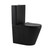 Scanalato Zero Rim Fluted Toilet Matte Black