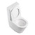 Scanalato Zero Rim Fluted Toilet Matte White