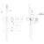 Mekko Wall Shower System Chrome