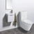 VCBC Wall Hung Cabinet Fit 400mm 1 Door Melamine