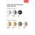 Cube Plus Hydrotap G5 Boiling Ambient  Brushed Gold
