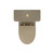 Grande Back To Wall Toilet Suite Ash Grey 24928A-NSG