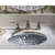 Kallos Under Counter Basin 406mm Spun Glass 2361-B11